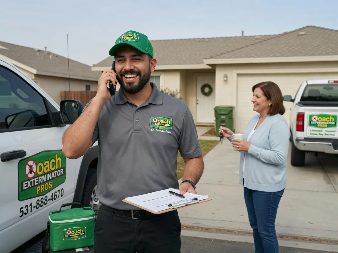 Pest Control Roach Exterminator Oakwood, GA FAQs
